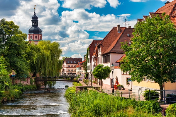 Ettlingen Altstadt an der Alb